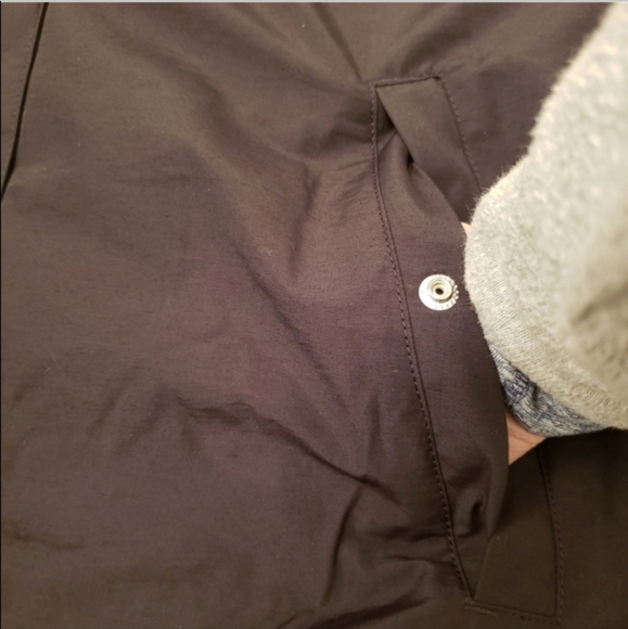 North Face Coach Collard Jacket Black Wind Wall Technology Size Medium NWT - Picture 12 of 12
